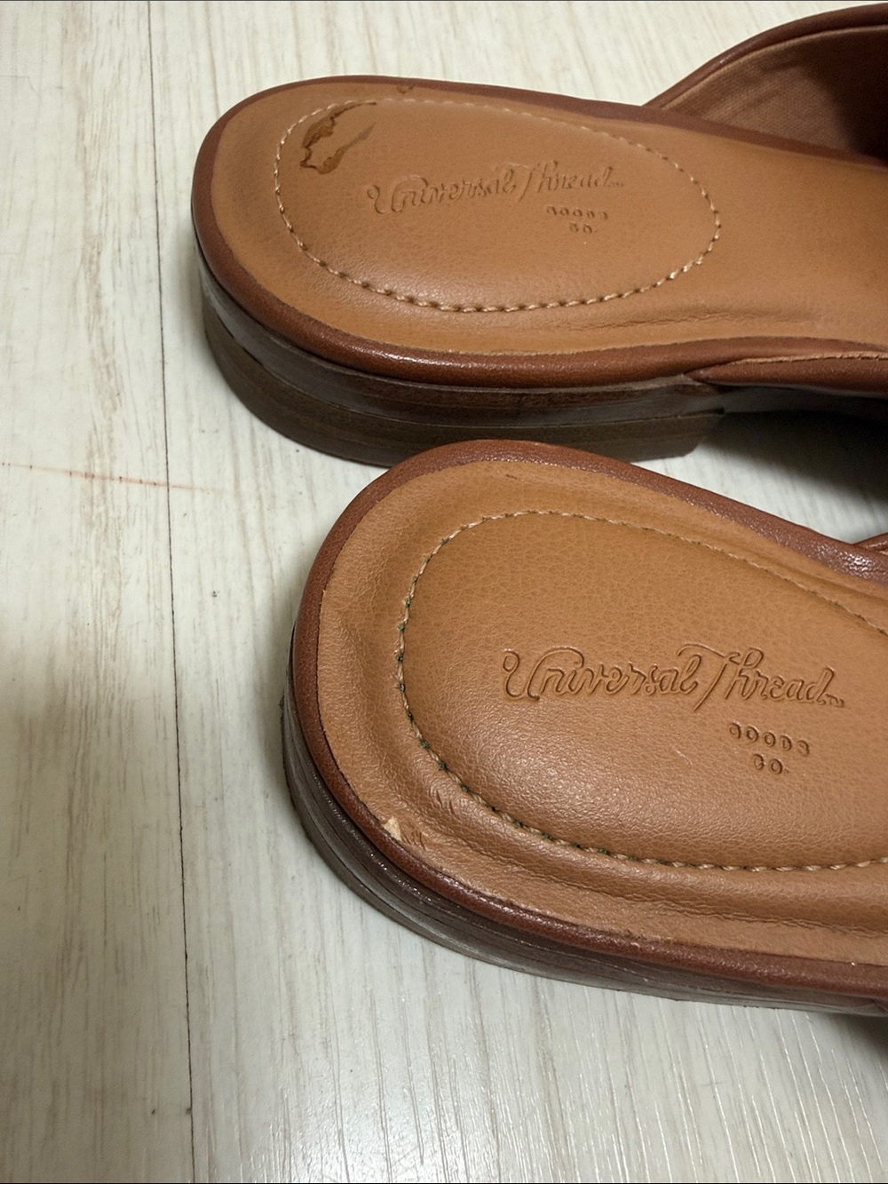 Universal Thread Brown Mules - Picture 12 of 12